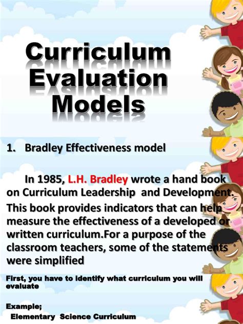 (PDF) CURRICULUM EVALUATION: .